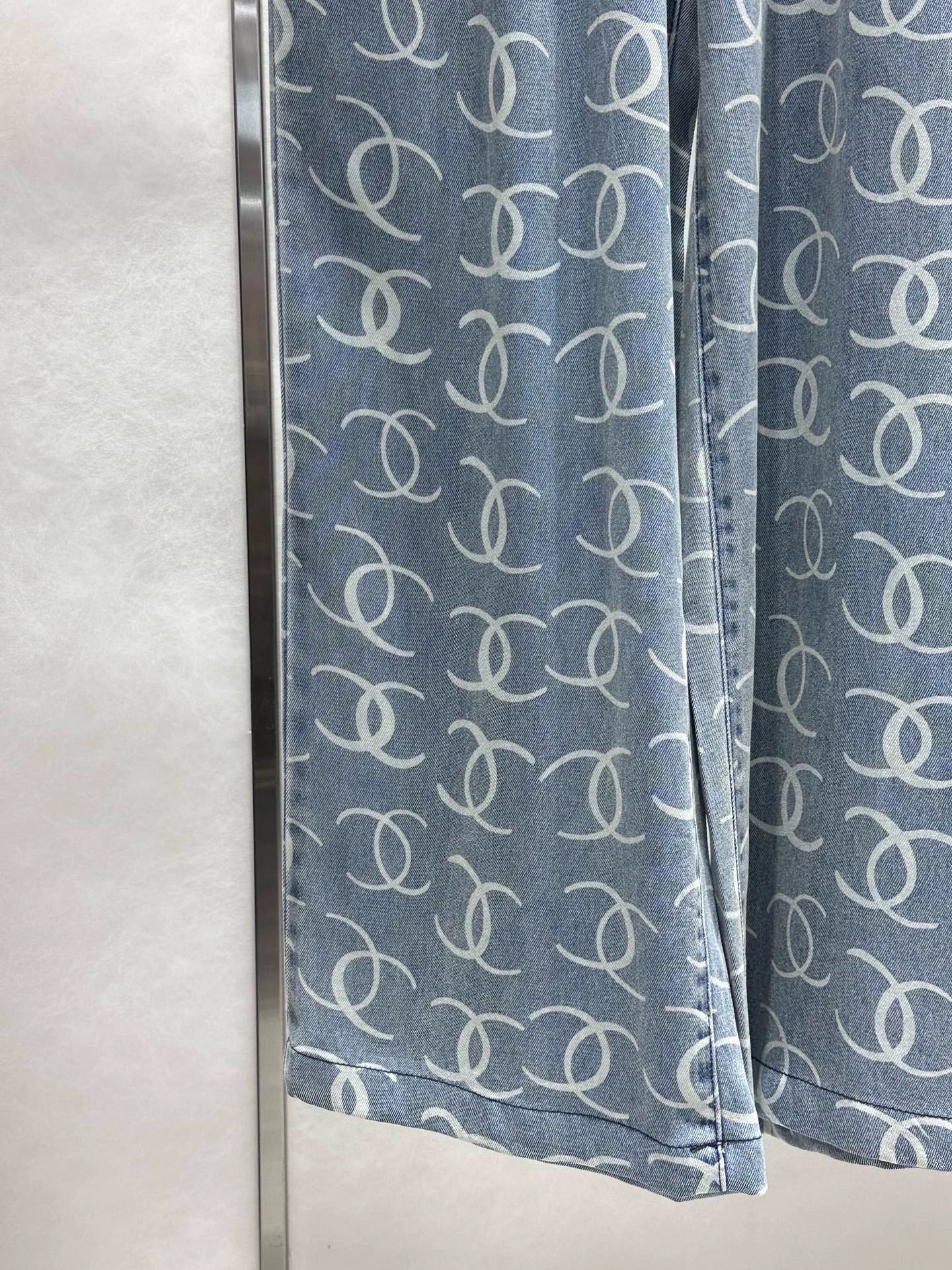 C 25 Vintage Alphabet Tencel Jeans