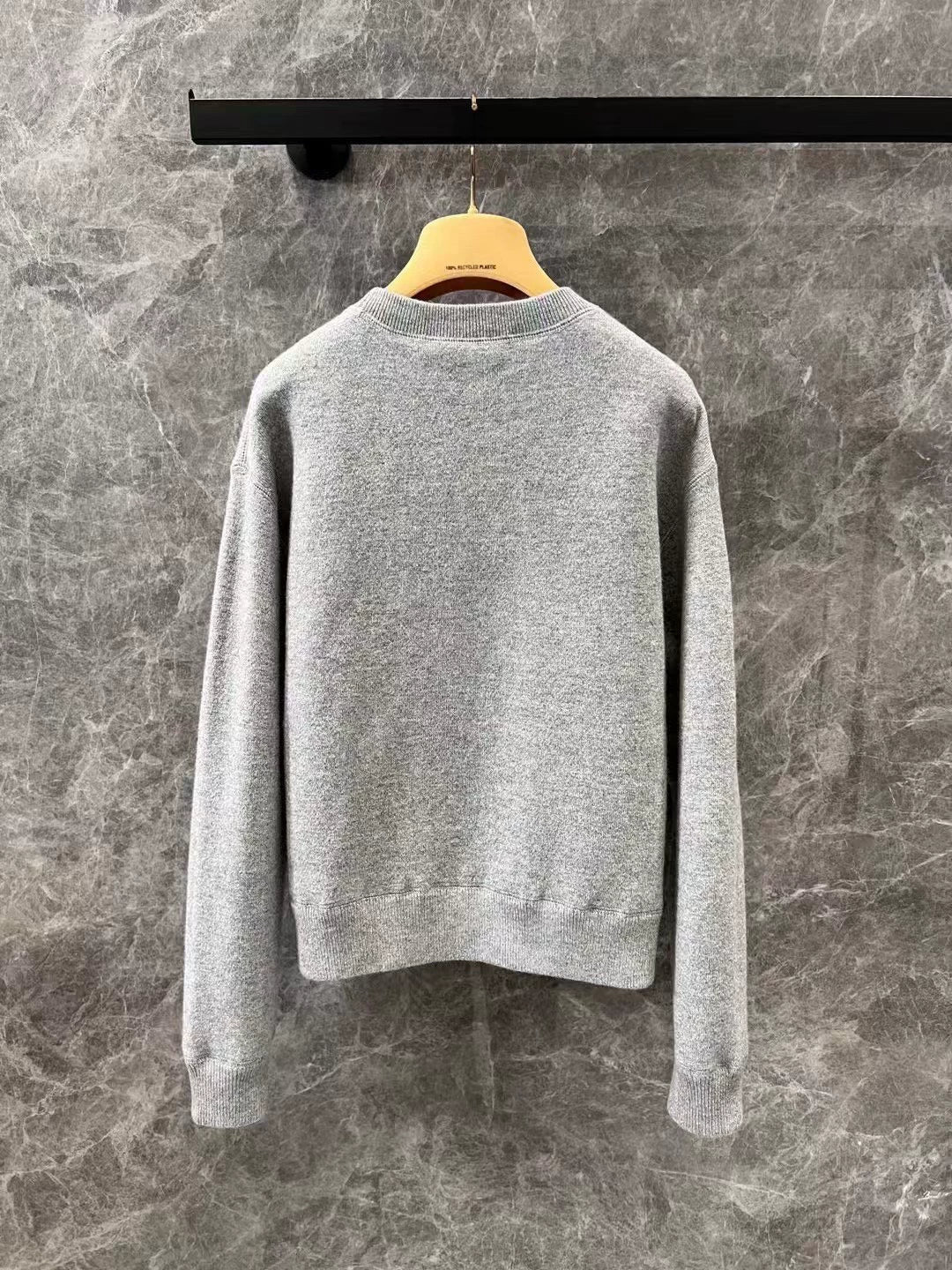25 Autumn and winter new micro label jacquard knit pullover sweater + shorts set
