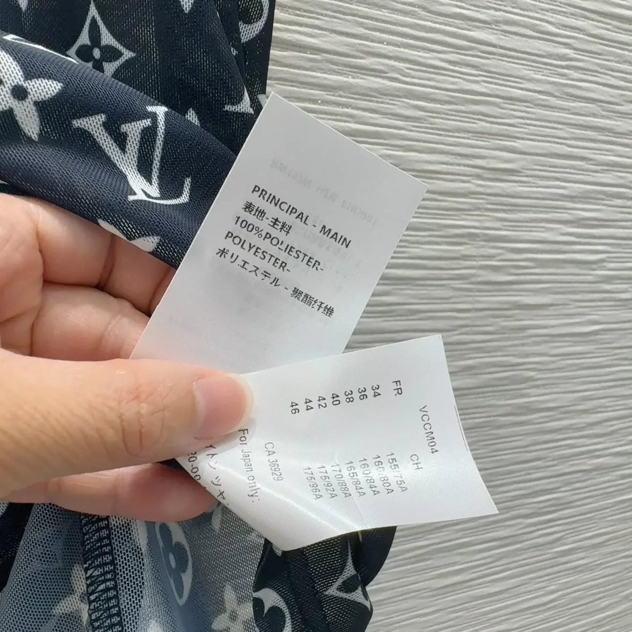 L 25 New Printed Round Neck Short Sleeve Mesh Top
