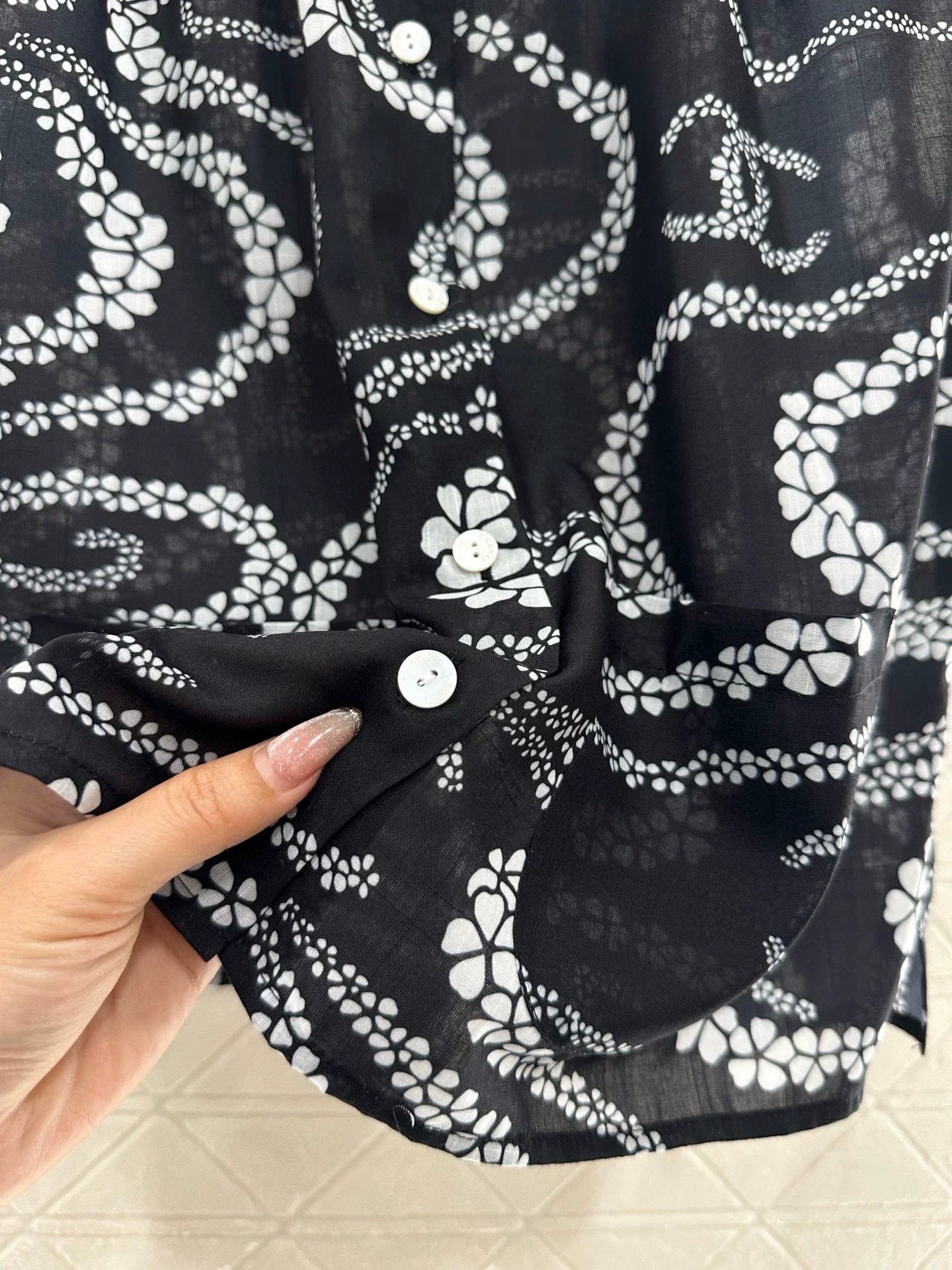C 25 Printed Sleeveless Vest Shirt