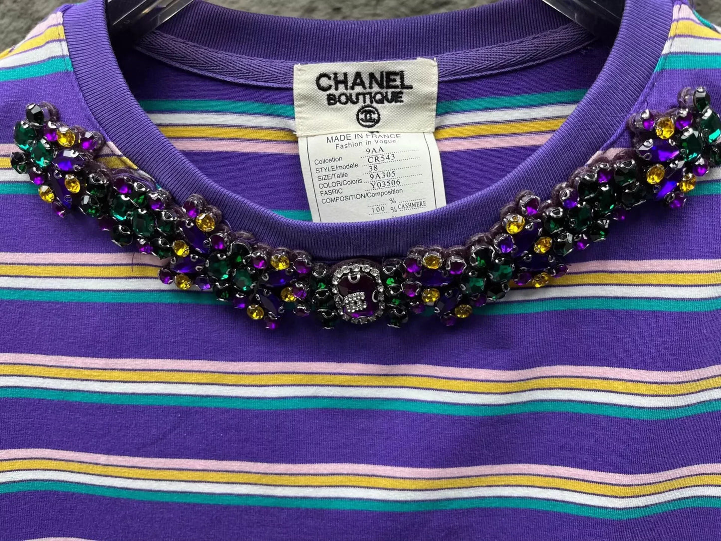 Handmade Beaded Short Sleeve