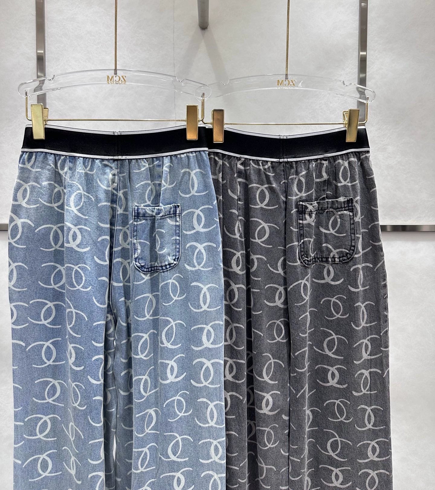 C 25 Vintage Alphabet Tencel Jeans