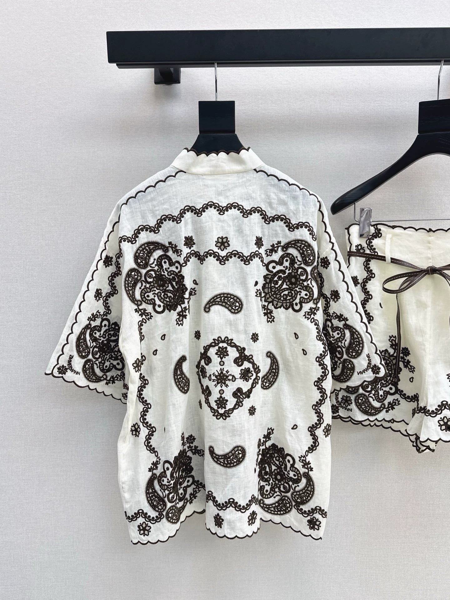 Z 25 Spring/Summer New Resort Set Printed Shirt + Shorts