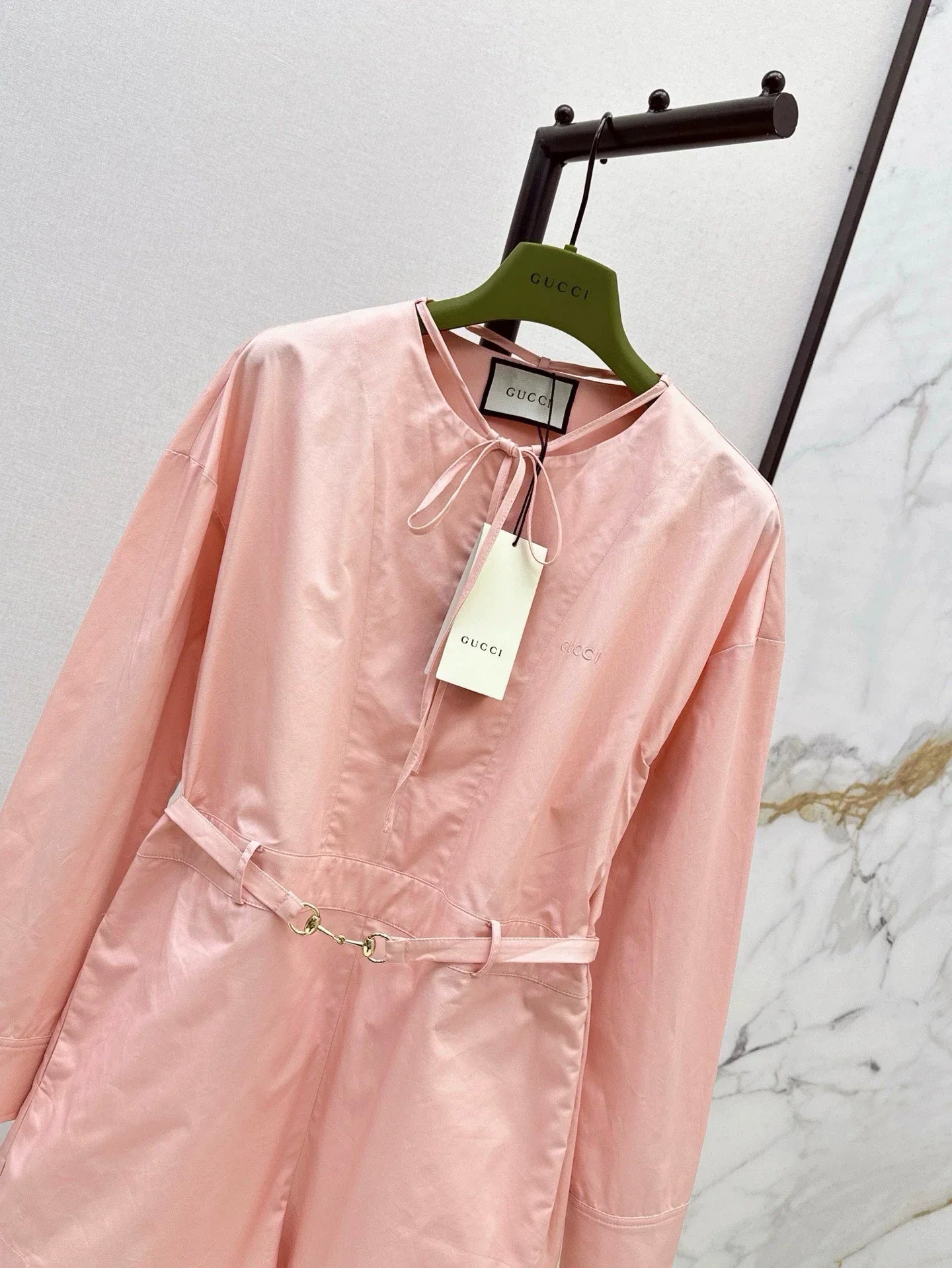 G Spring/Summer 25 New Peach Pink Shirt