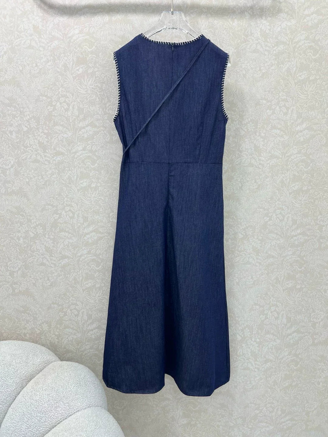 c 25 New Tencel denim dress! With a small bag