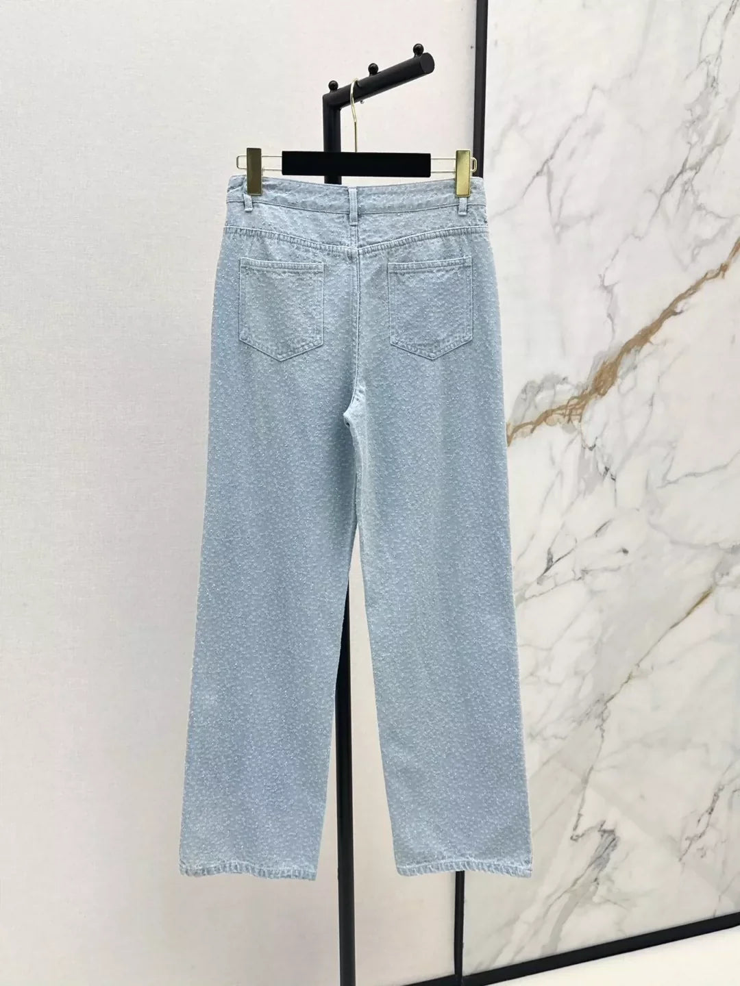 c 25 Spring/Summer Latest Custom Fabric Straight Leg Jeans