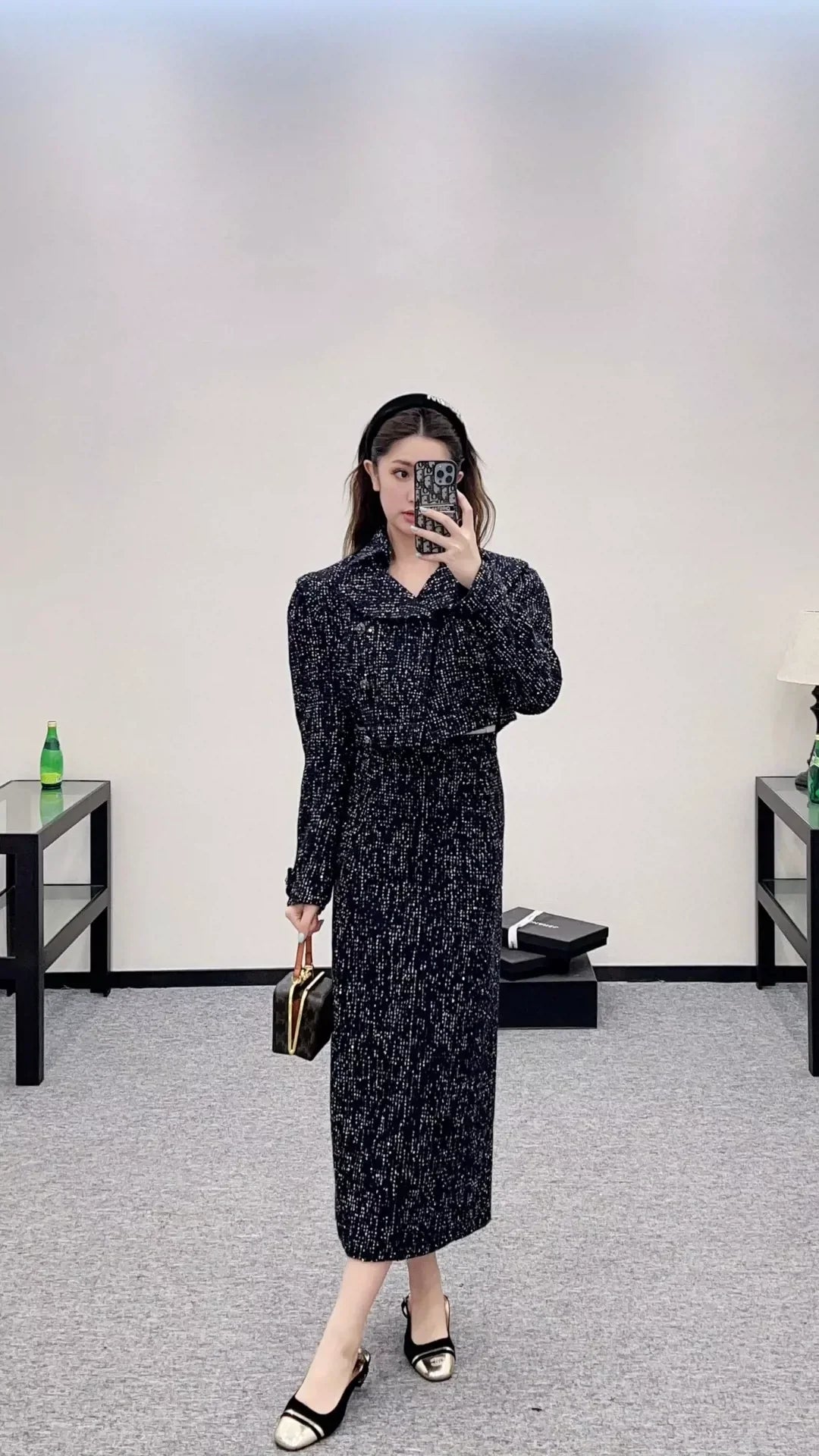 C 25 autumn and winter new French lady suits