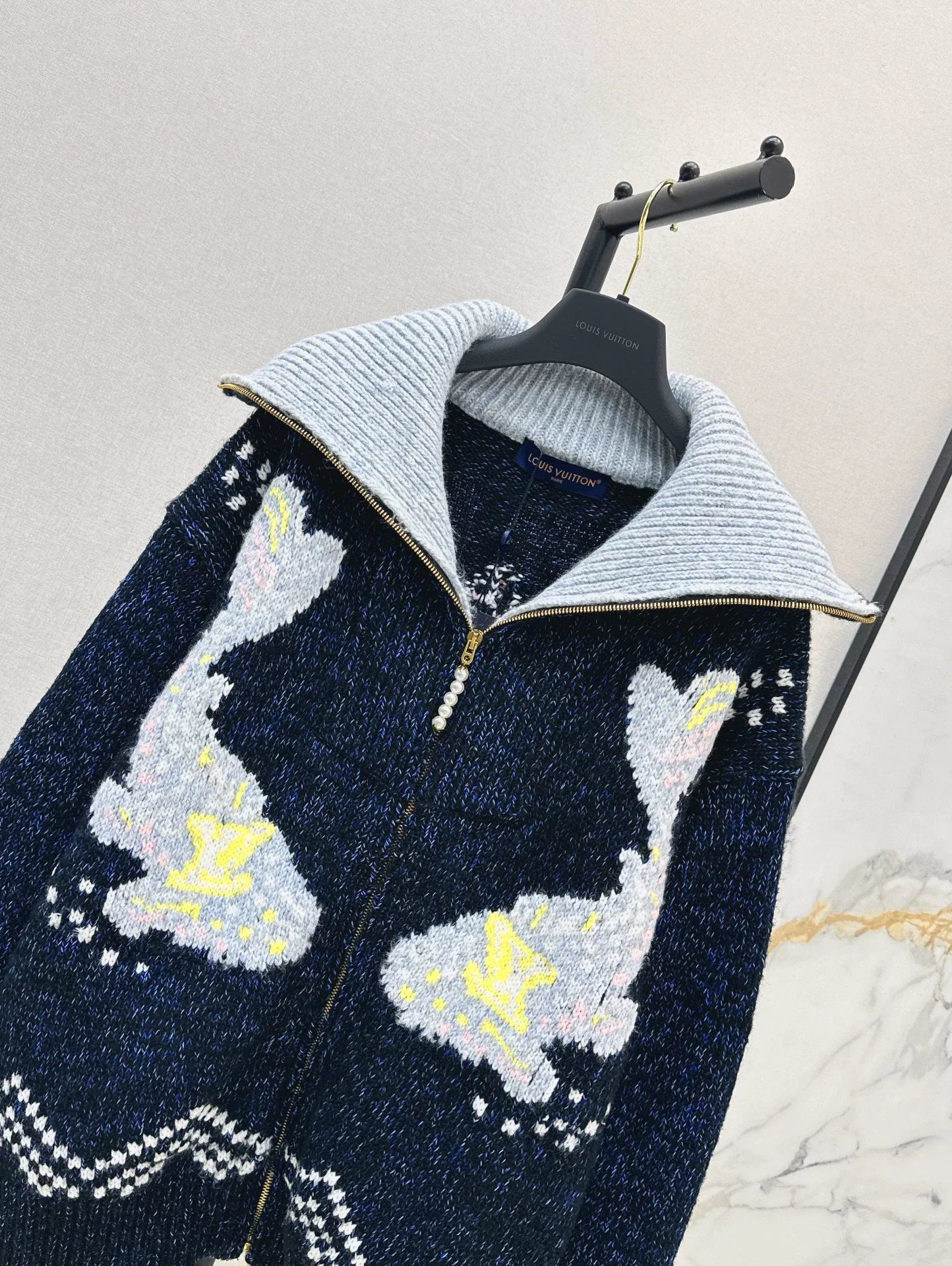 L 25 new cotton wool zipper jacket