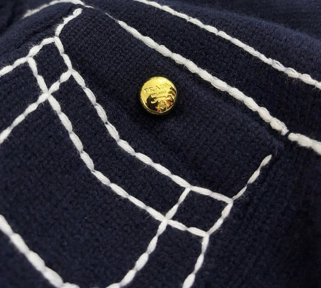 25 Summer New Style Exposed Pocket Knit Cardigan