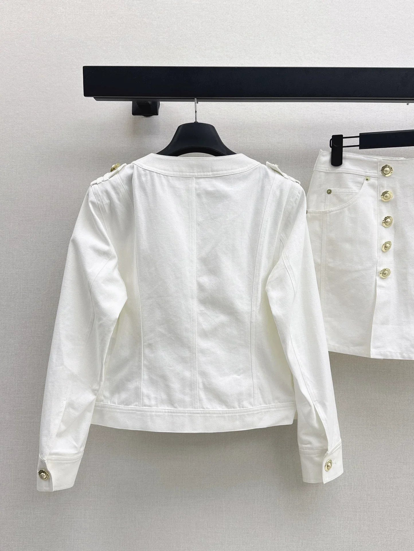 25 new denim white denim suits