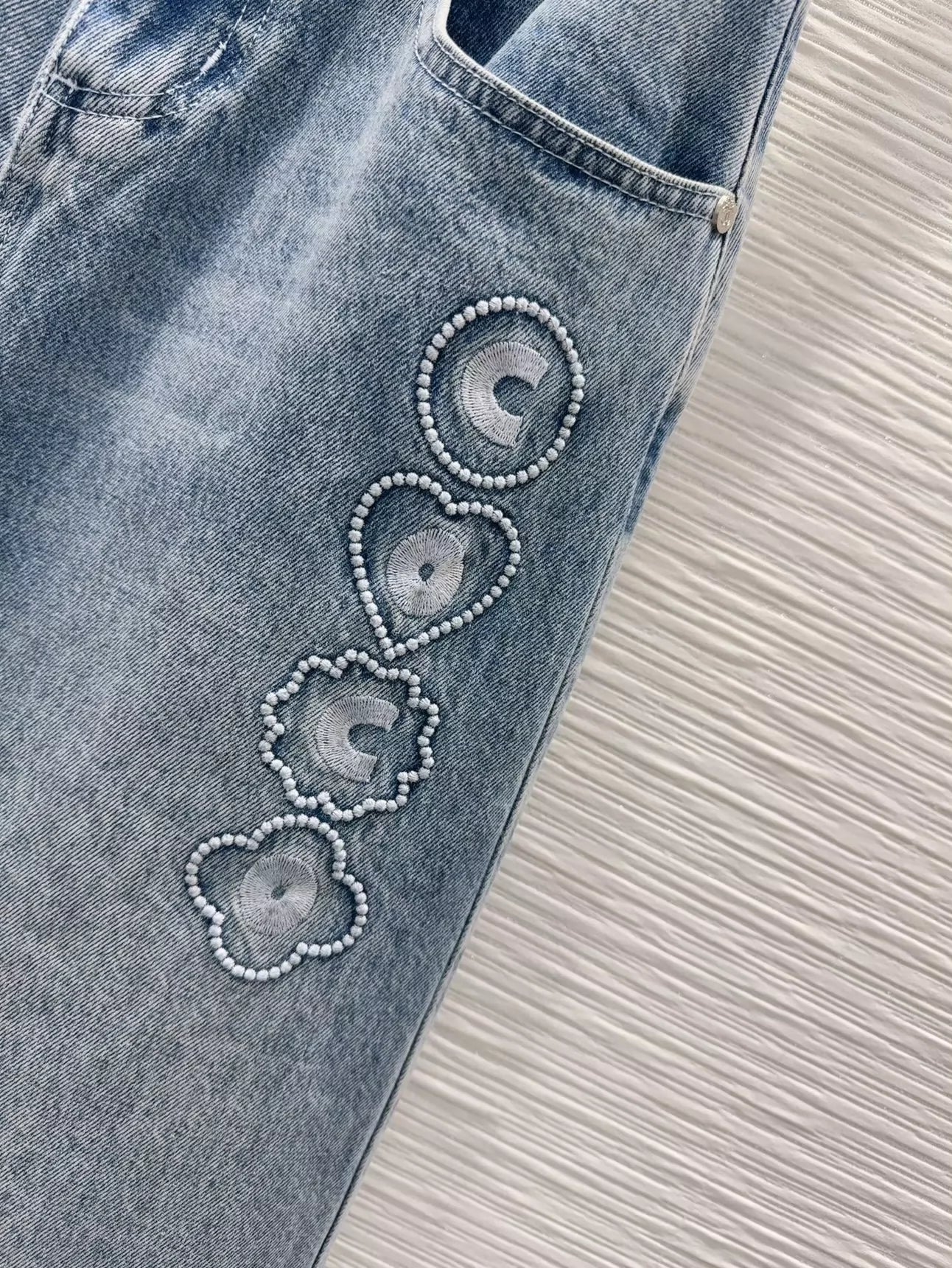 C 25 New Denim Half Skirt