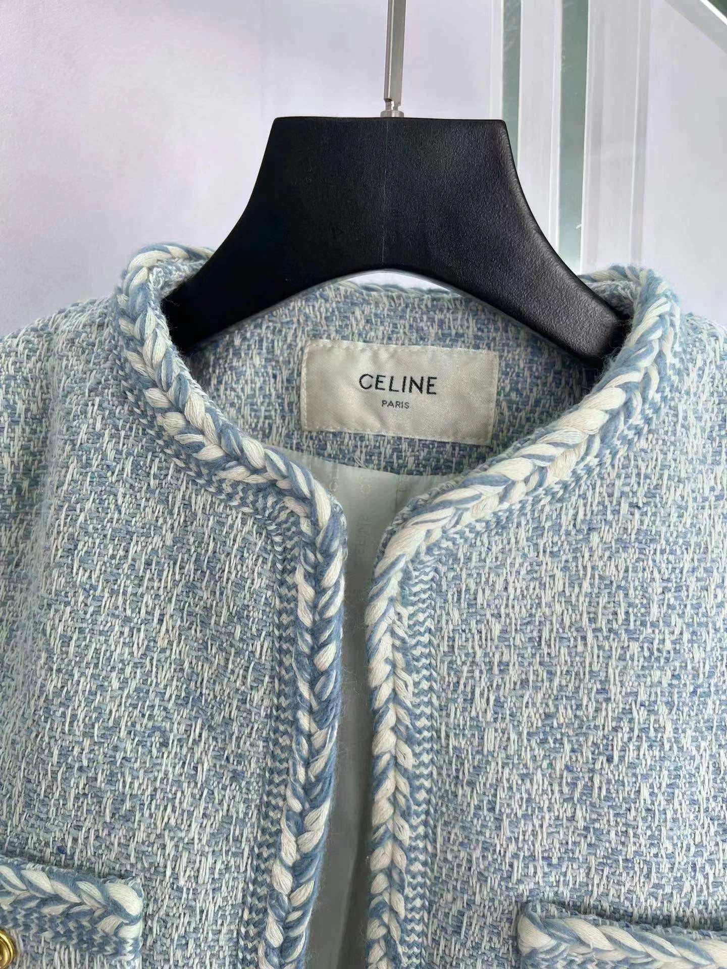 25 Spring new temperament woven jacket