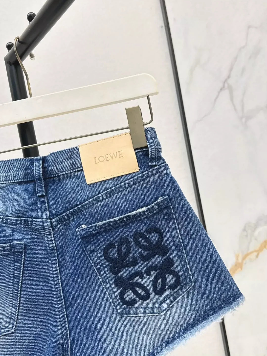 25 Spring Summer Latest Vintage Raw Edge Washed Ultra Short Denim Shorts
