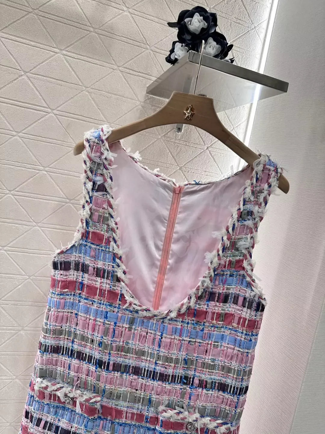 25 New Colored Braided Dress Vest
