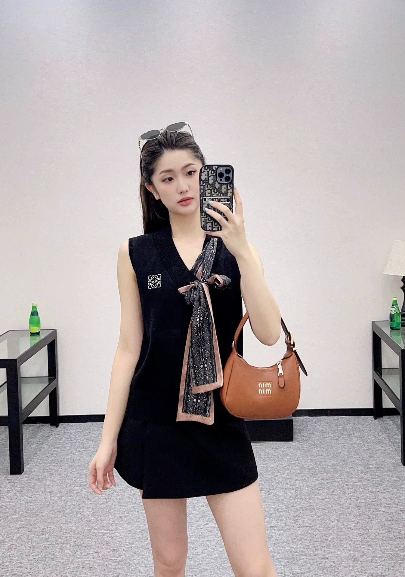 LO 25 Scarf Knit Vest