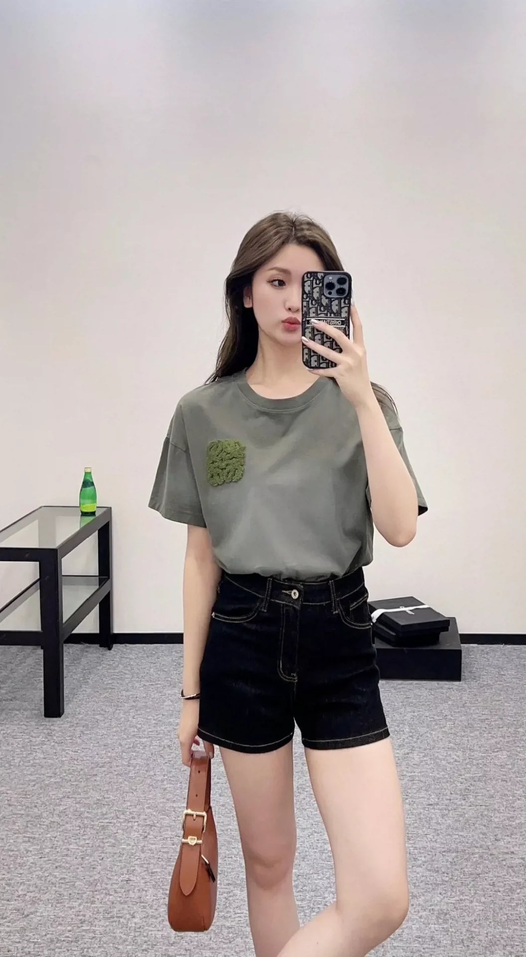 Spring/Summer 25 New High-Waisted Denim Shorts