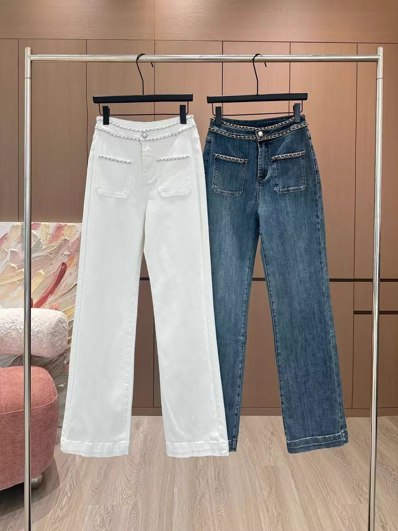 C 25 New Heavy Duty Chain Jeans