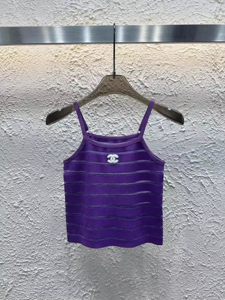 25ss New versatile basic knitted sling