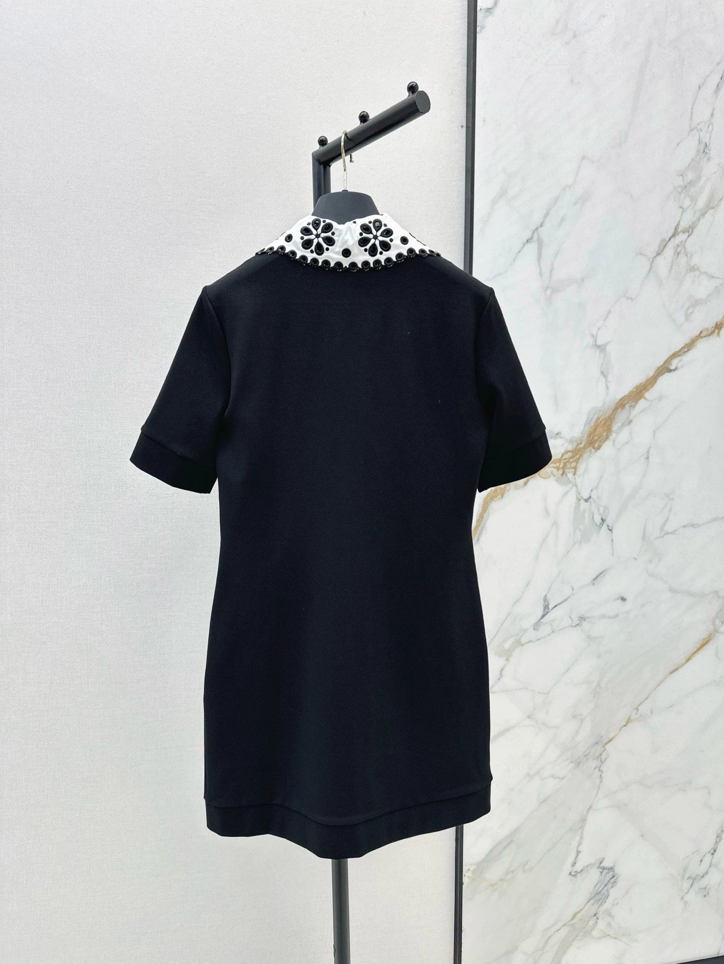 25 Spring/Summer Doll Neck Zipper Dress