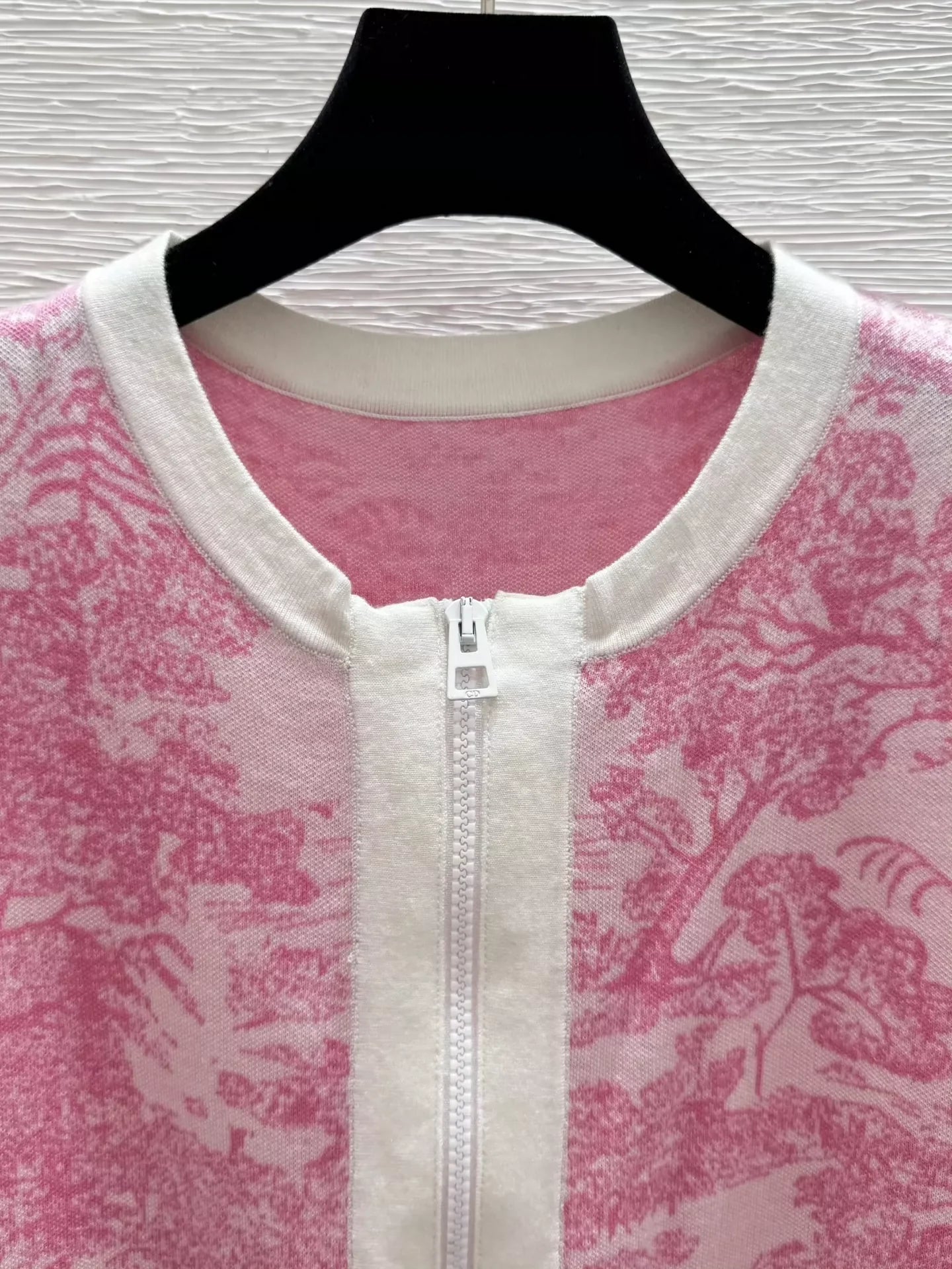 D 25 New jungle animal jacquard knit dress