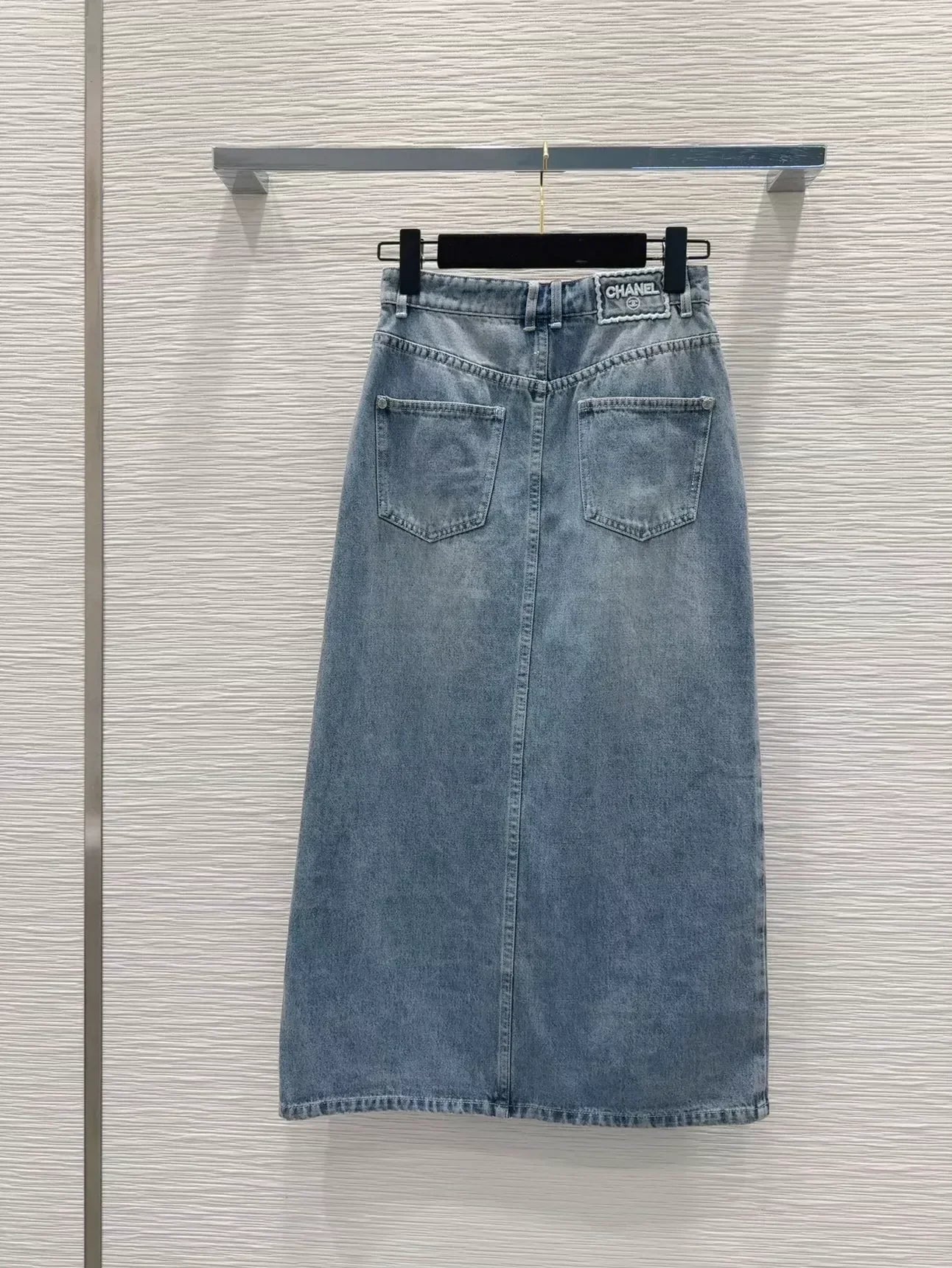 C 25 New Denim Half Skirt