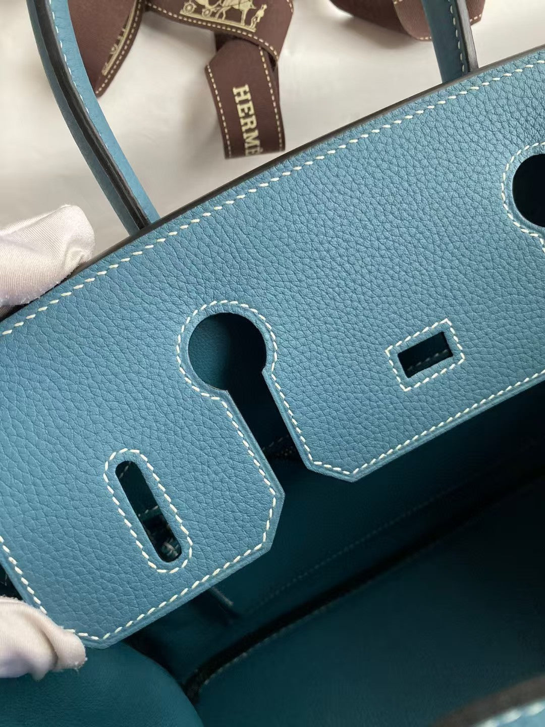 BIRKIN 30CM JEAN BLUE TOGO LEATHER GOLD HARDWARE