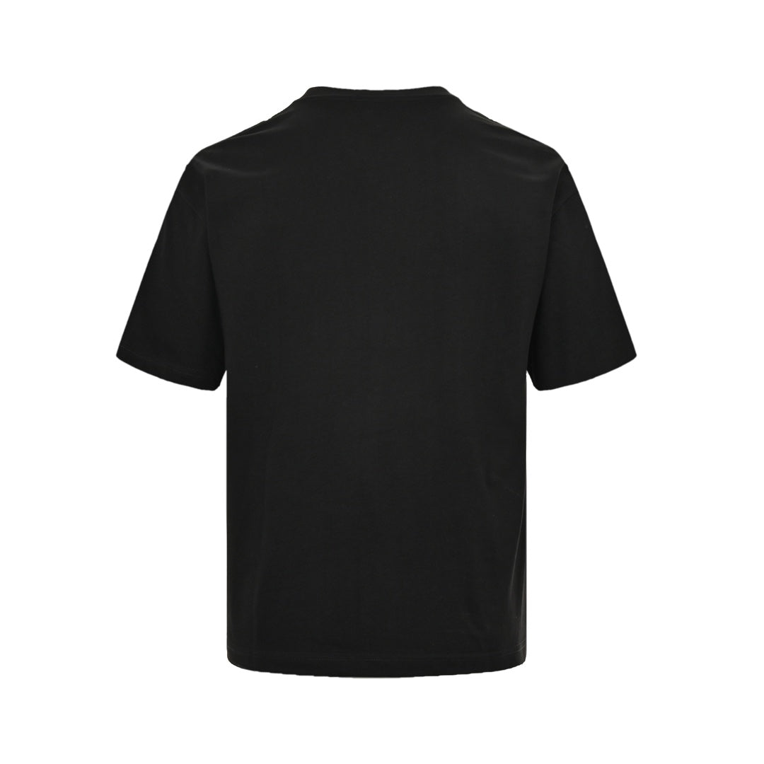 Smiley letter print short sleeves