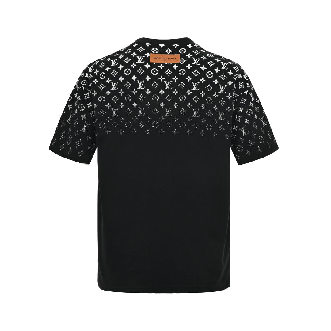 Presbyopic gradient printed short sleeves