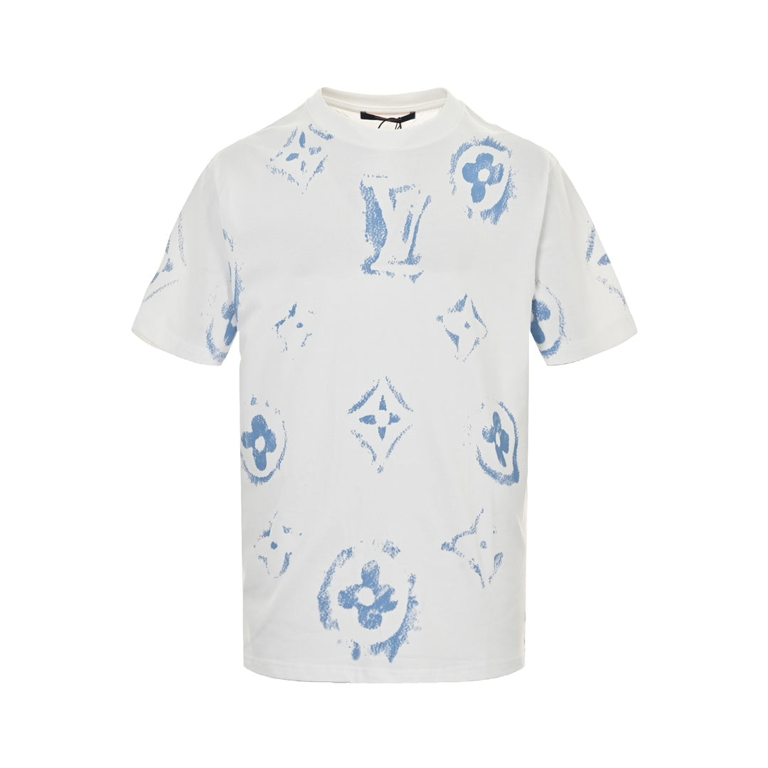 25ss Short sleeves with big logo printed all over