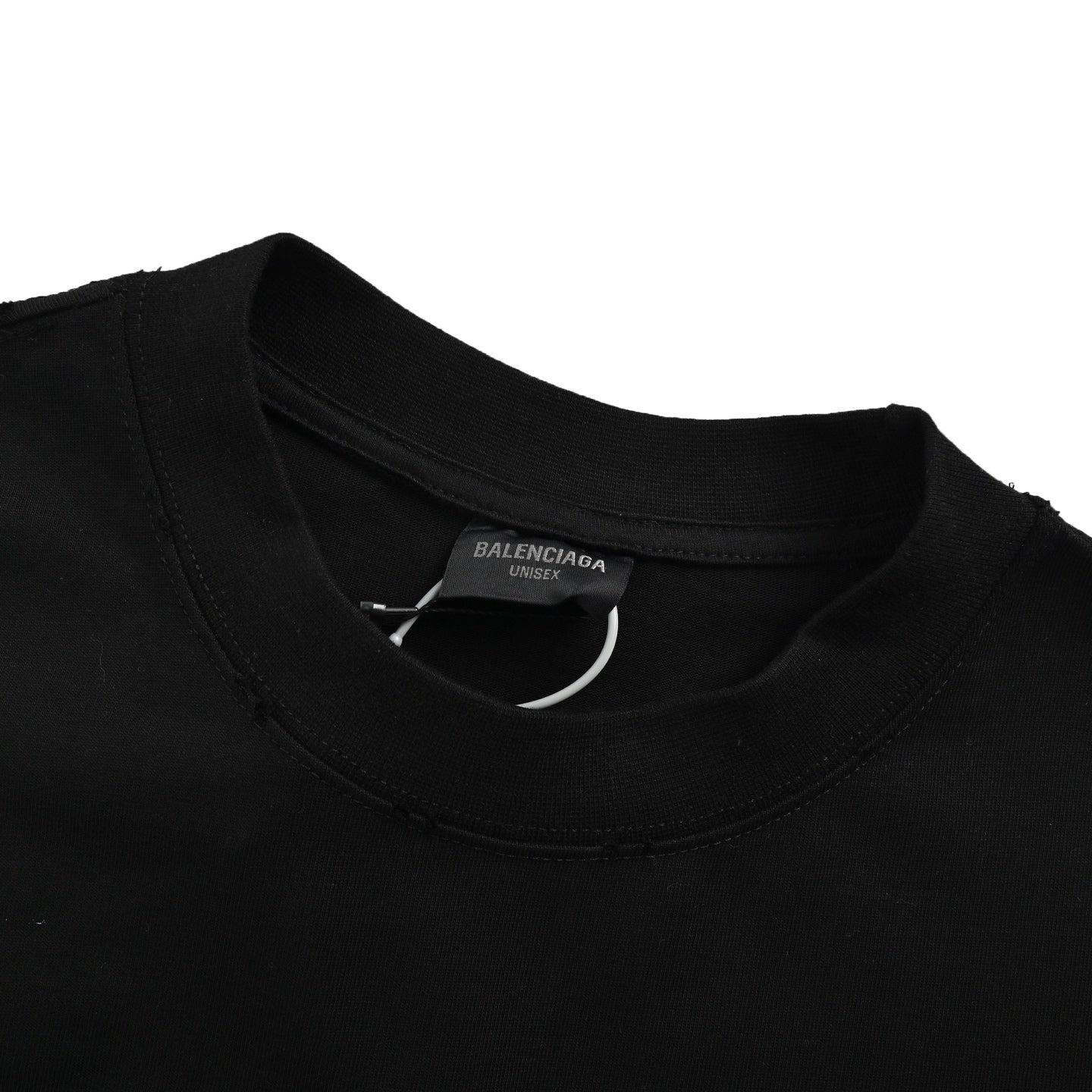 25ss Ruptured reverse letter print short sleeves