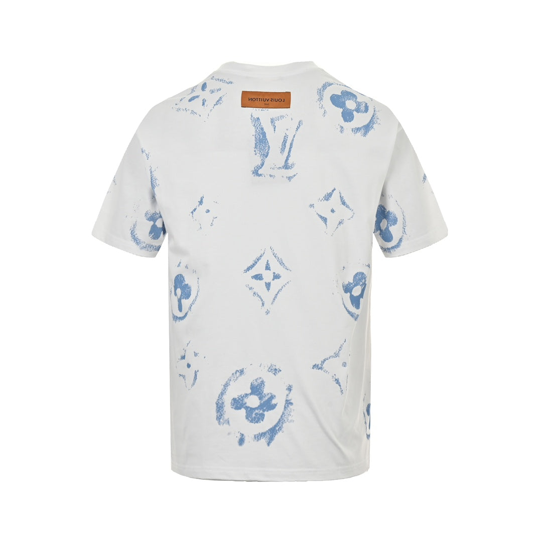 25ss Short sleeves with big logo printed all over
