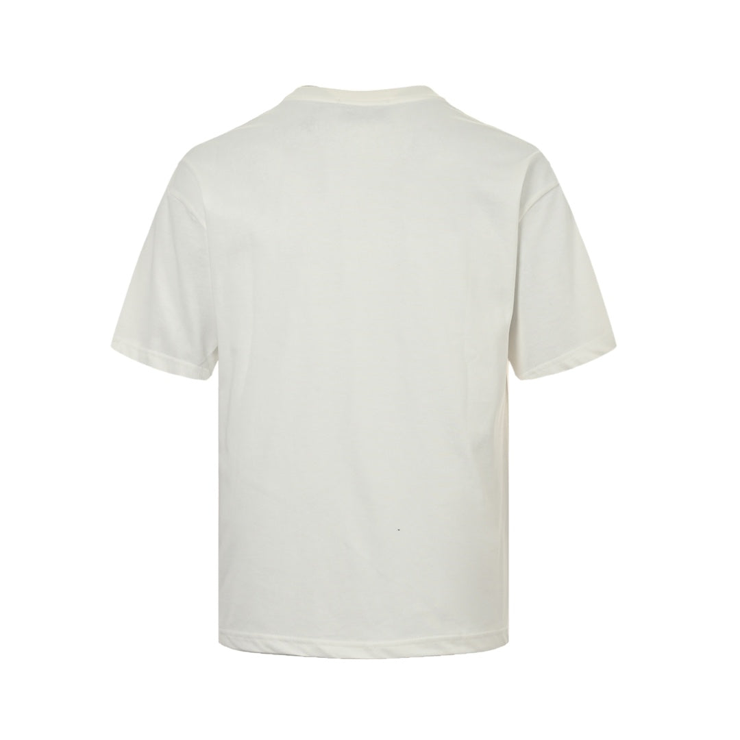 eye print short sleeves