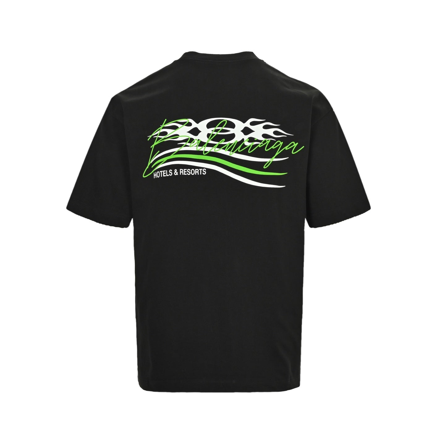 25ss Cola logo multi logo printed short sleeved shirt