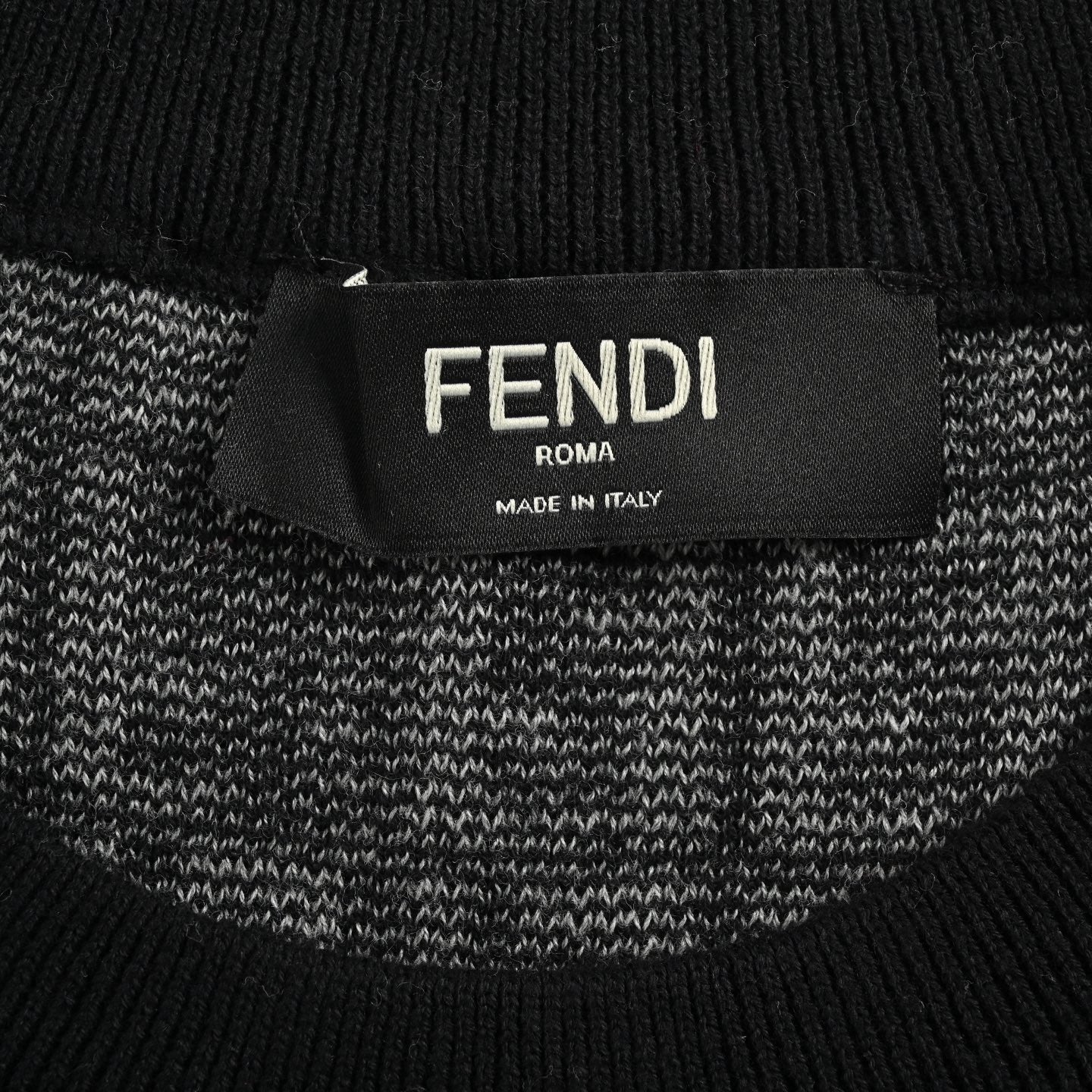 25ss FF jacquard full print knitted short sleeves