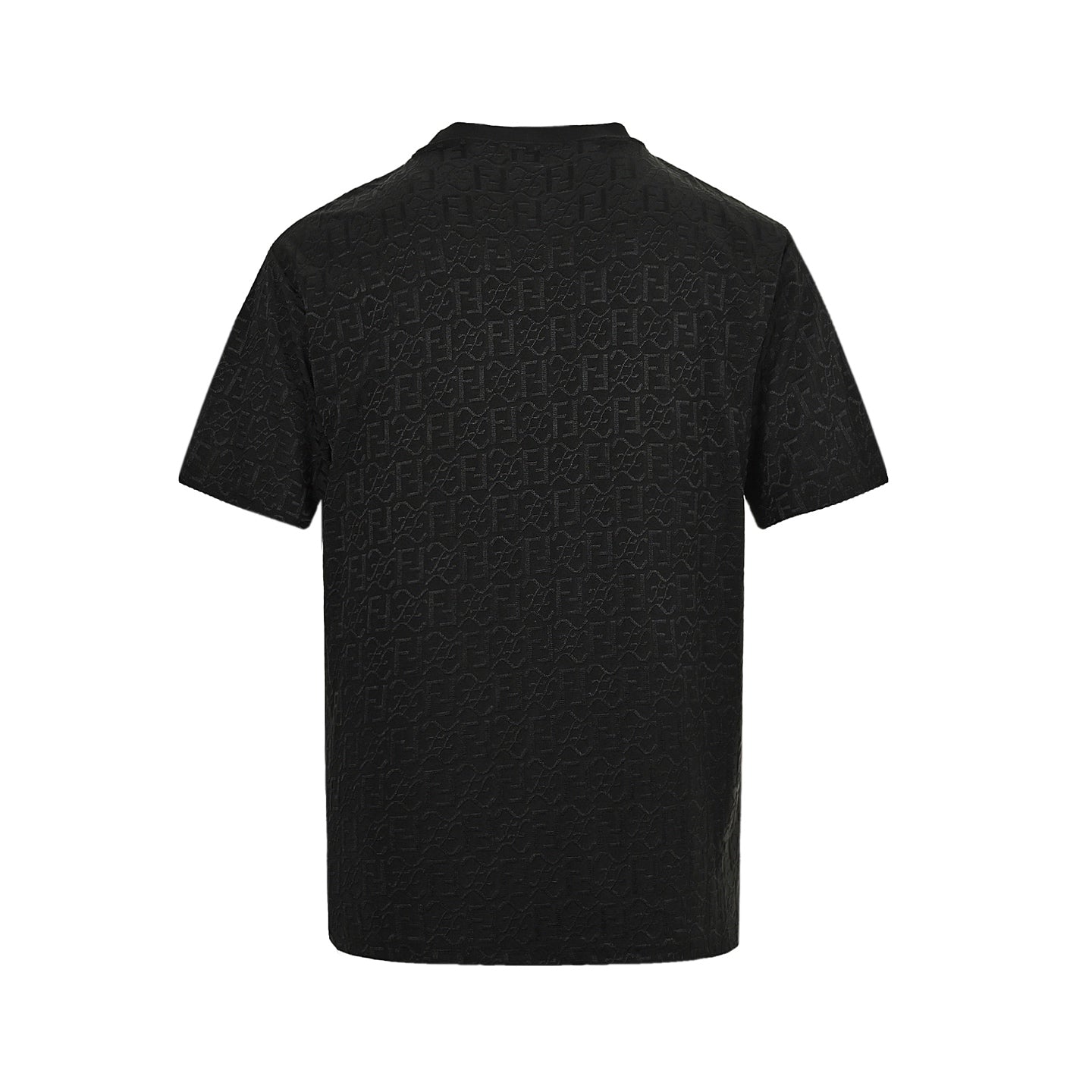 25ss ice silk dark pattern jacquard short sleeved shirt