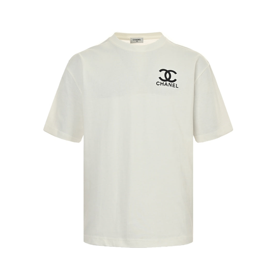 Colorful letter short sleeves