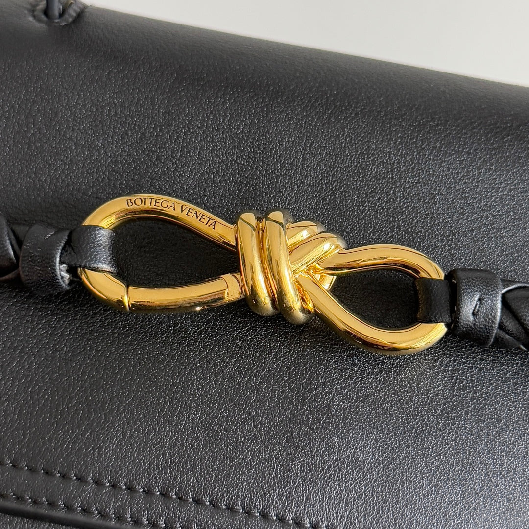 Ciao Ciao Medium Bag 34cm In Black Leather 242931
