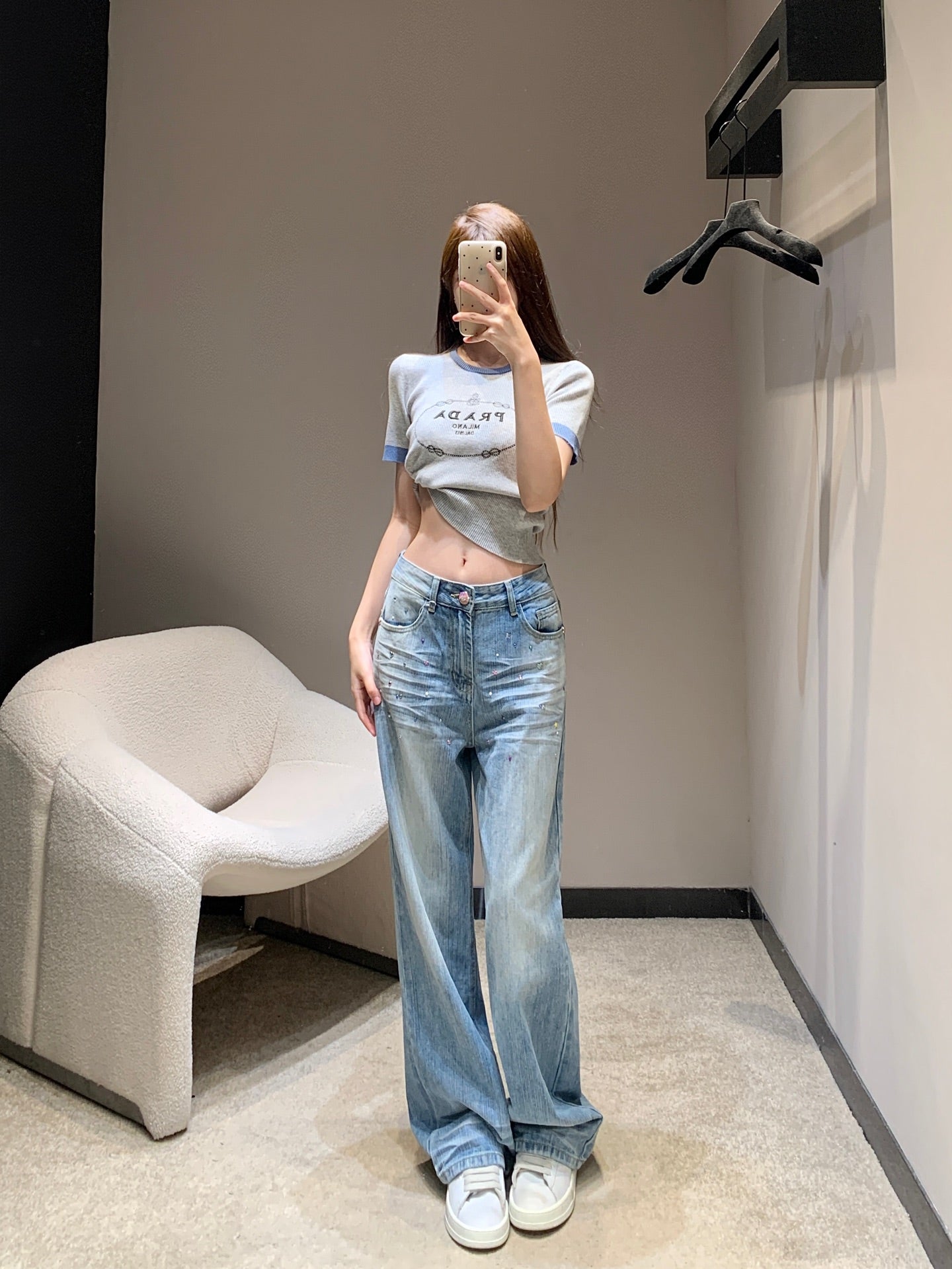25 Early Autumn Heavy Color Hot Diamond Straight Jeans!
