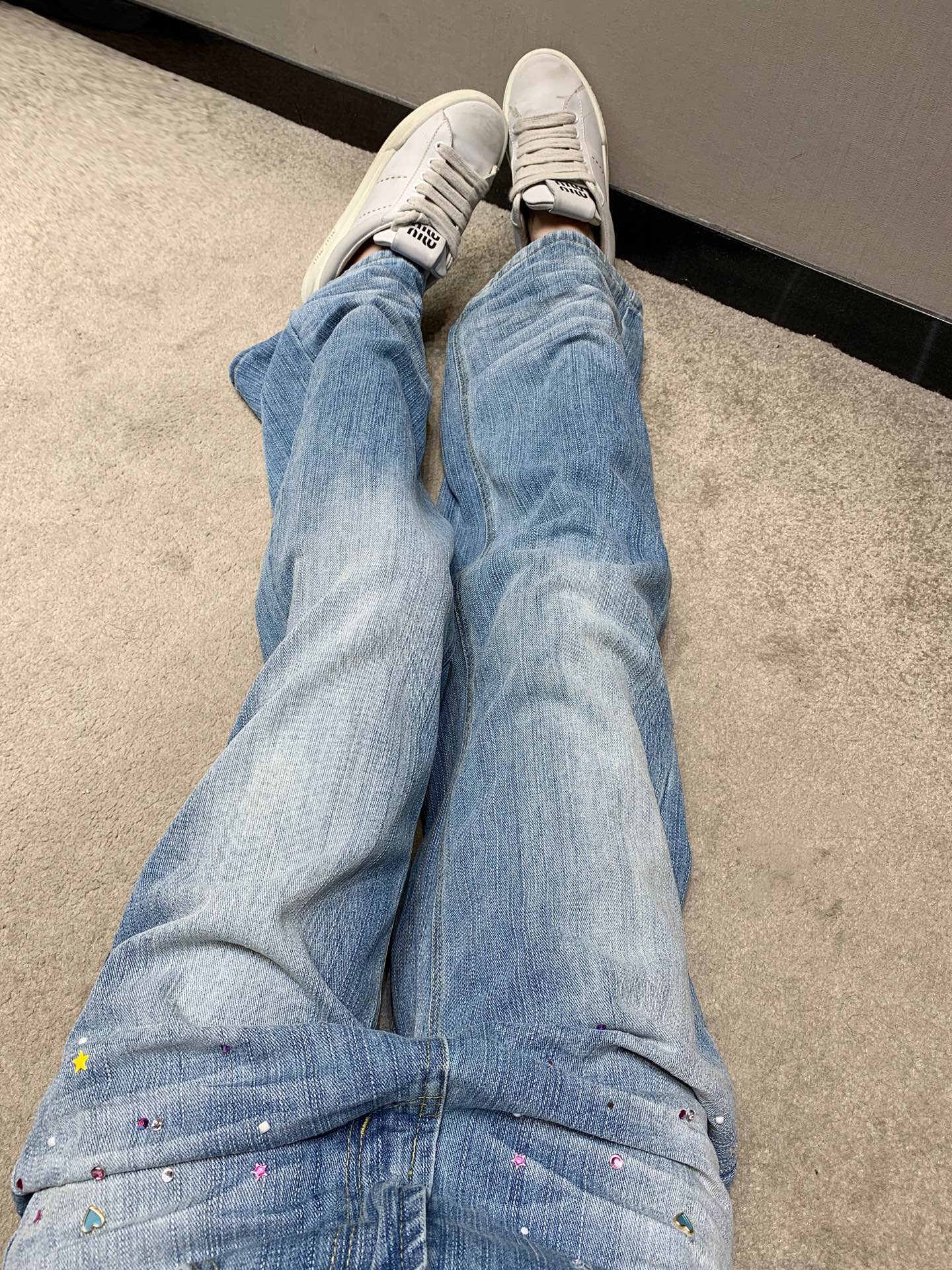 25 Early Autumn Heavy Color Hot Diamond Straight Jeans!
