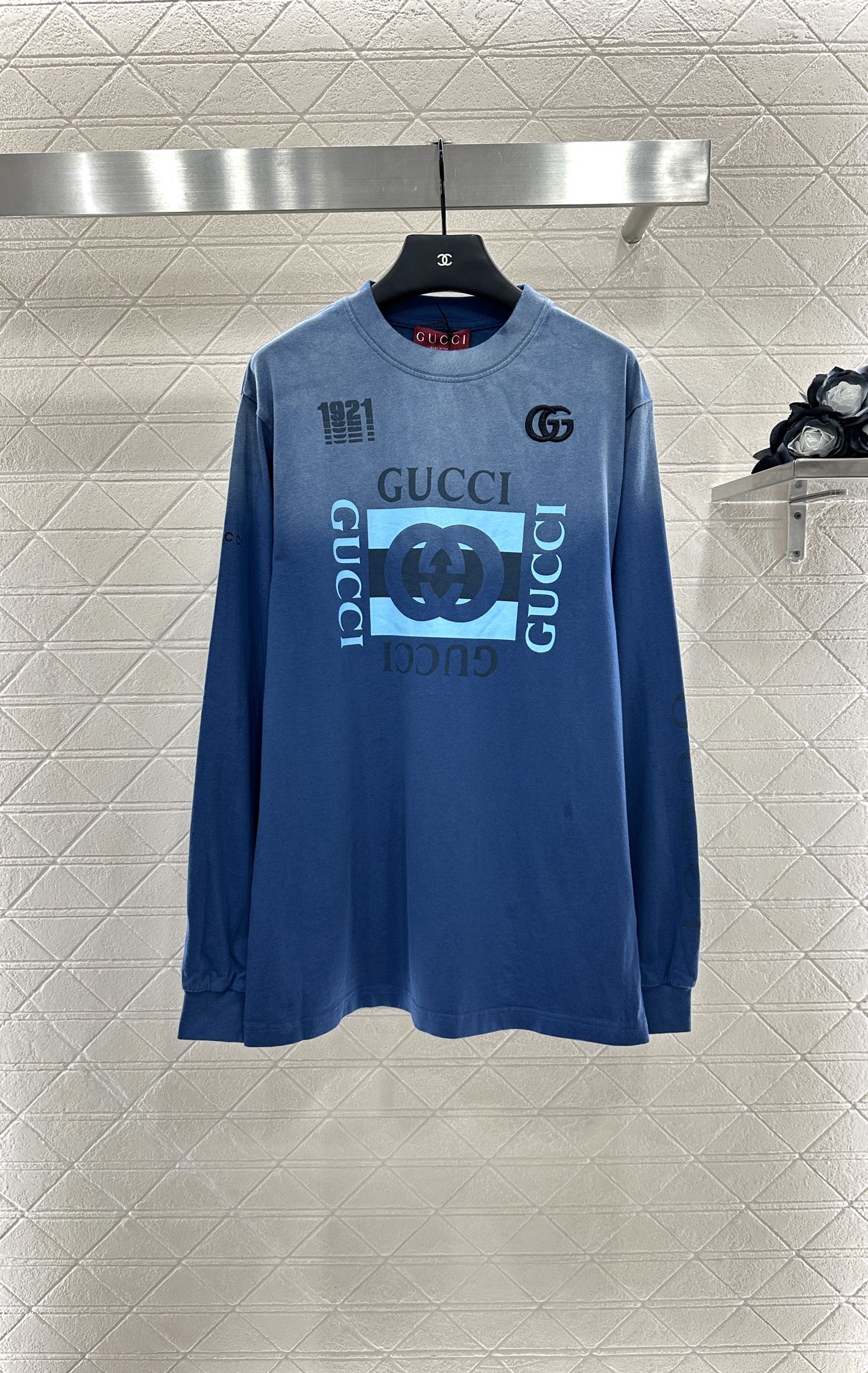 25 Heavy work Washed gradient long sleeves