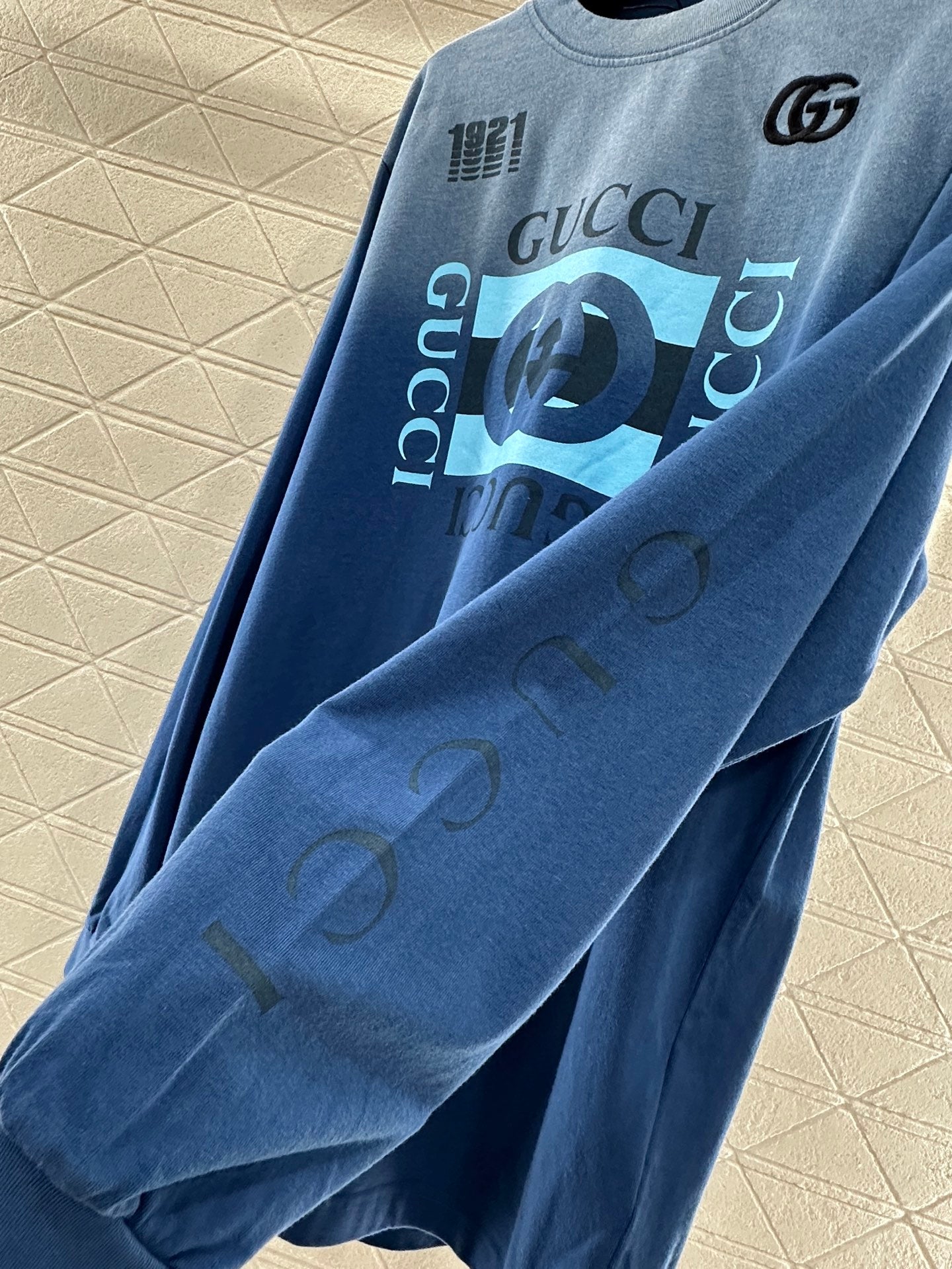25 Heavy work Washed gradient long sleeves