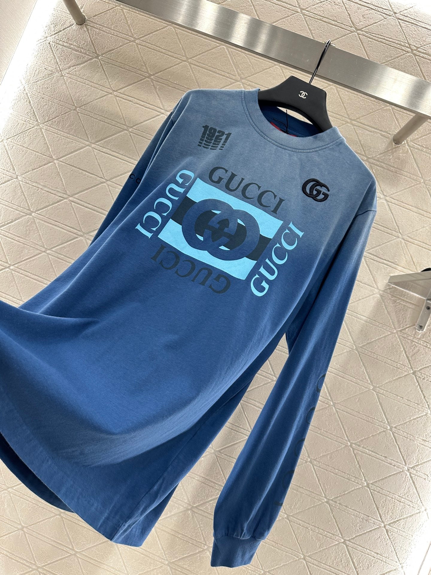25 Heavy work Washed gradient long sleeves