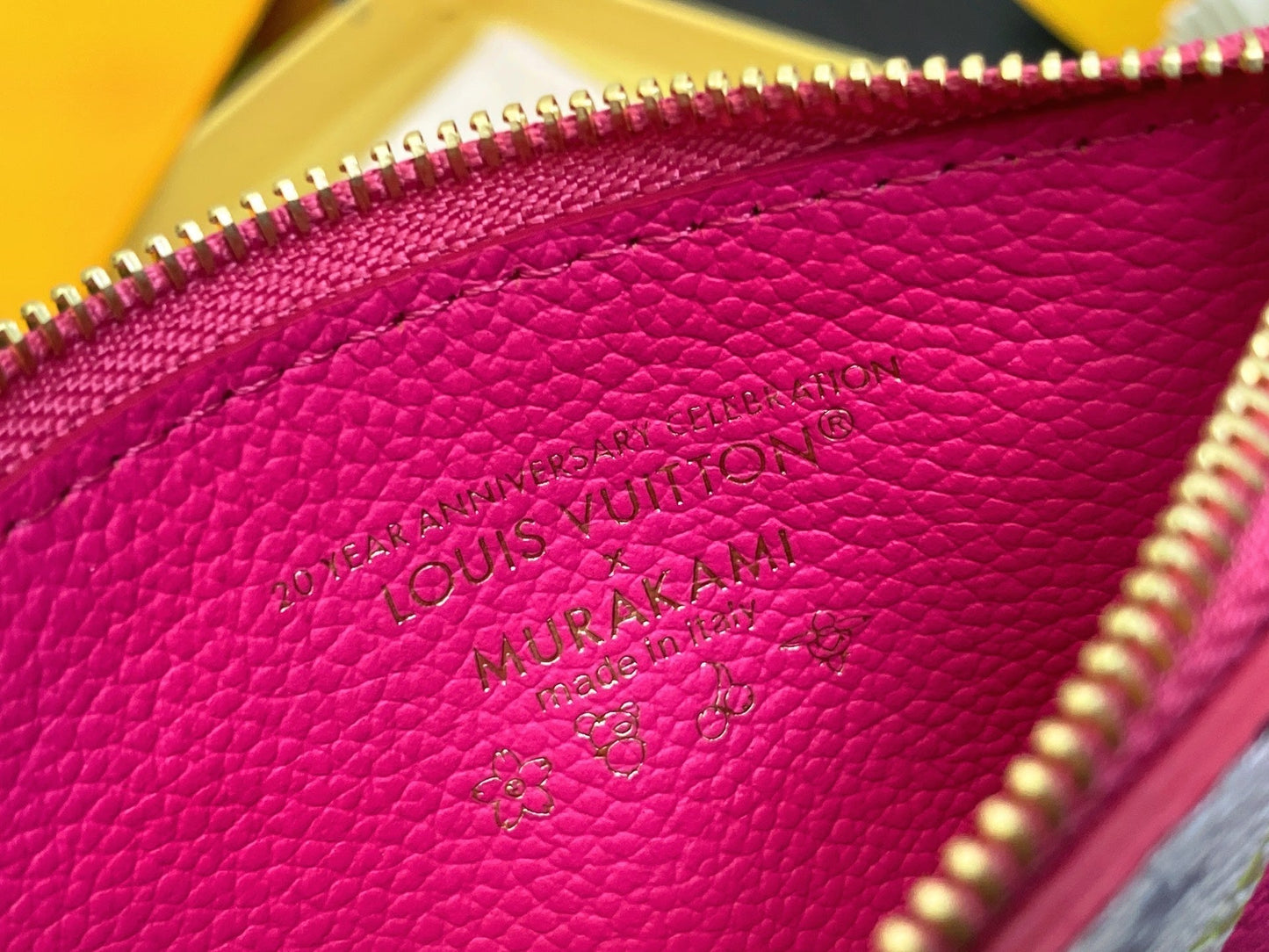 TM ROMY Wallet Pink Gold Leather 329909