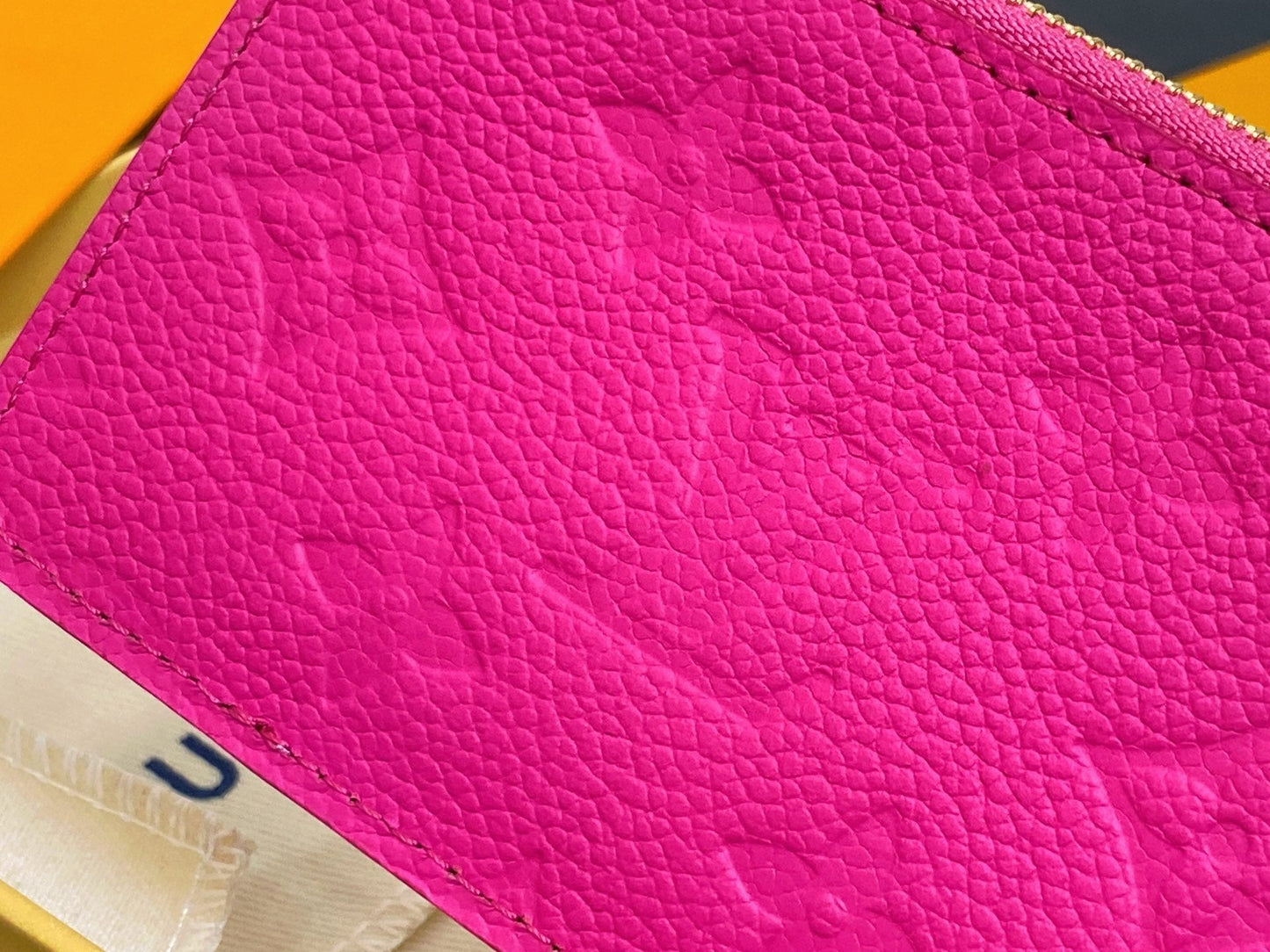 TM ROMY Wallet Pink Gold Leather 329909