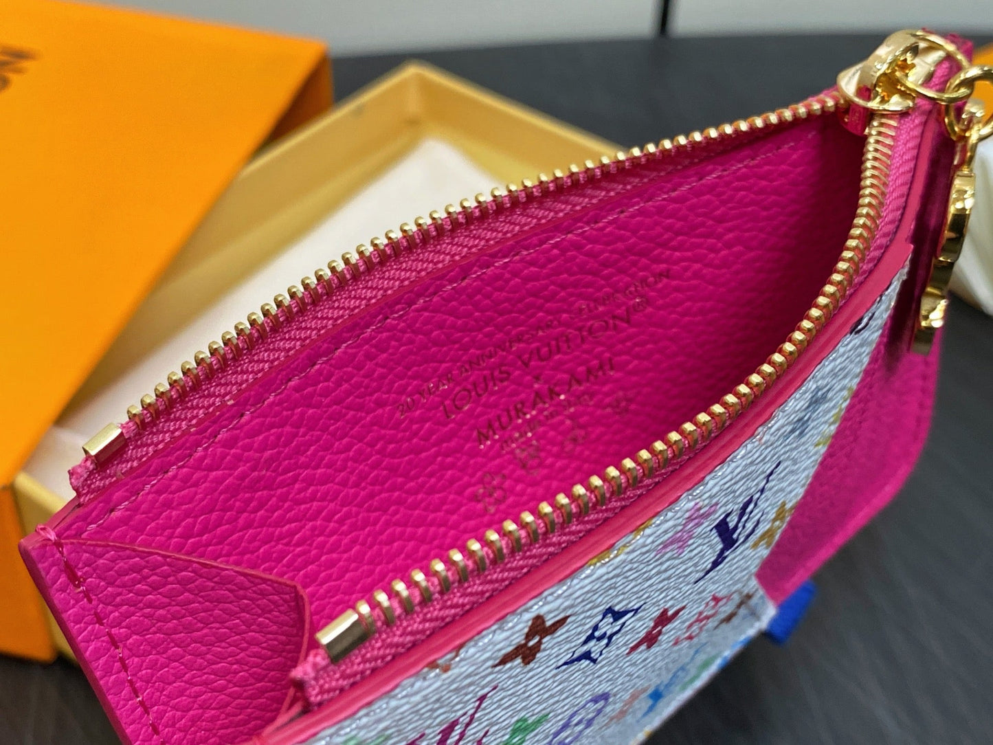TM ROMY Wallet Pink Gold Leather 329909