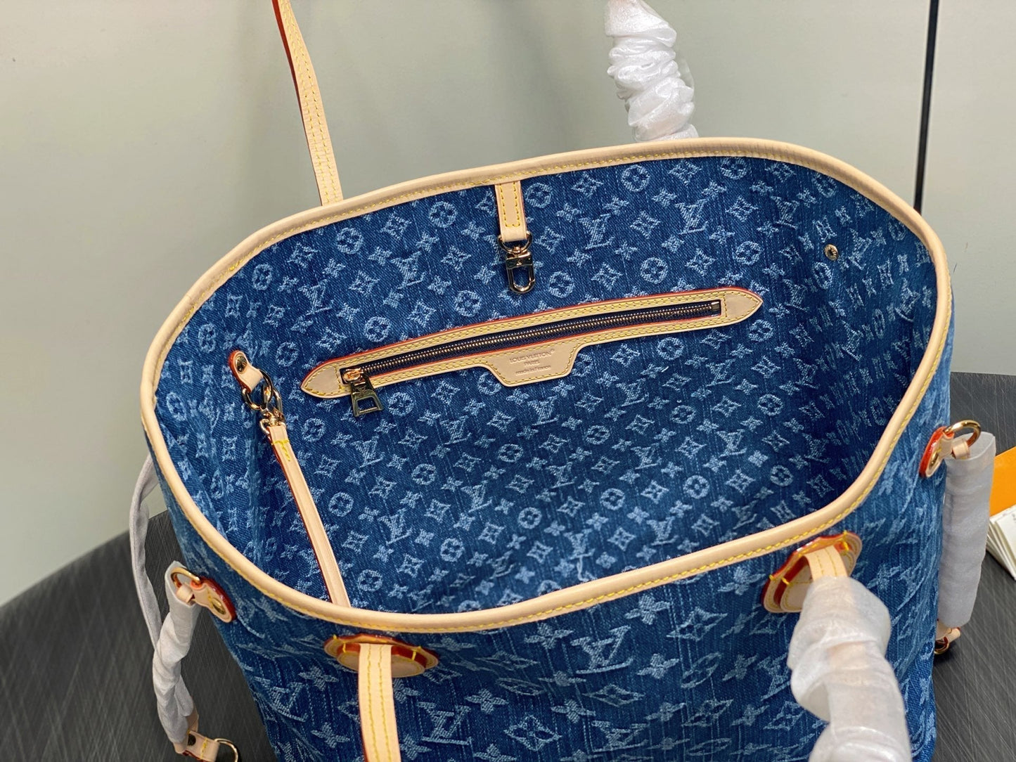 Neverfull MM 31cm Blue Denim