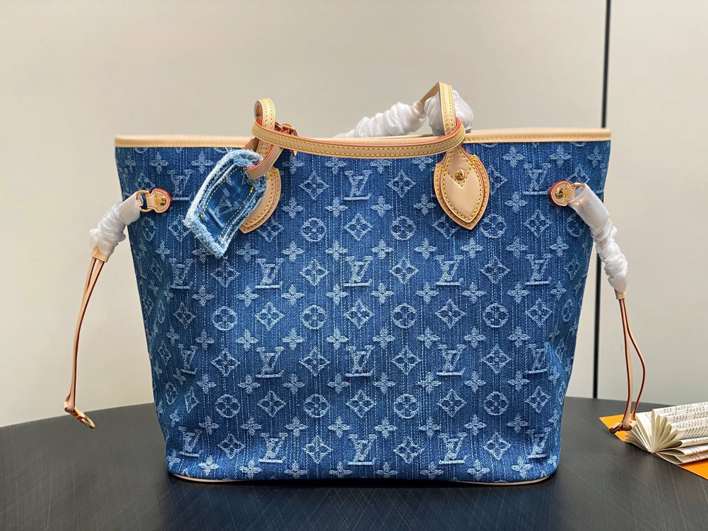 Neverfull MM 31cm Blue Denim