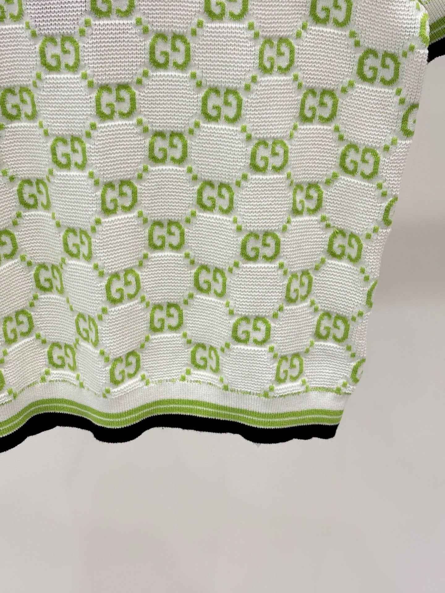 G 25 Appliquéd full print casual knit dress
