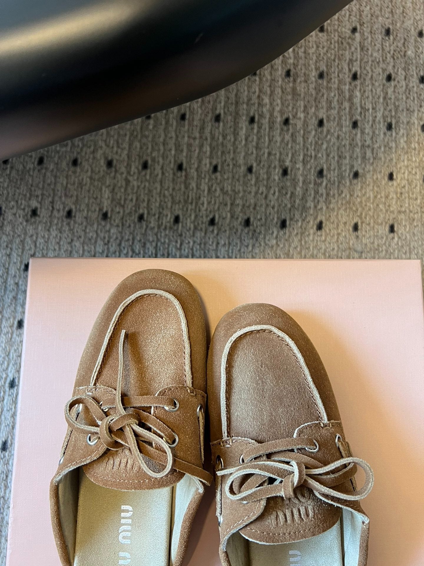 M 25ss soft sole British style thick sole loafers