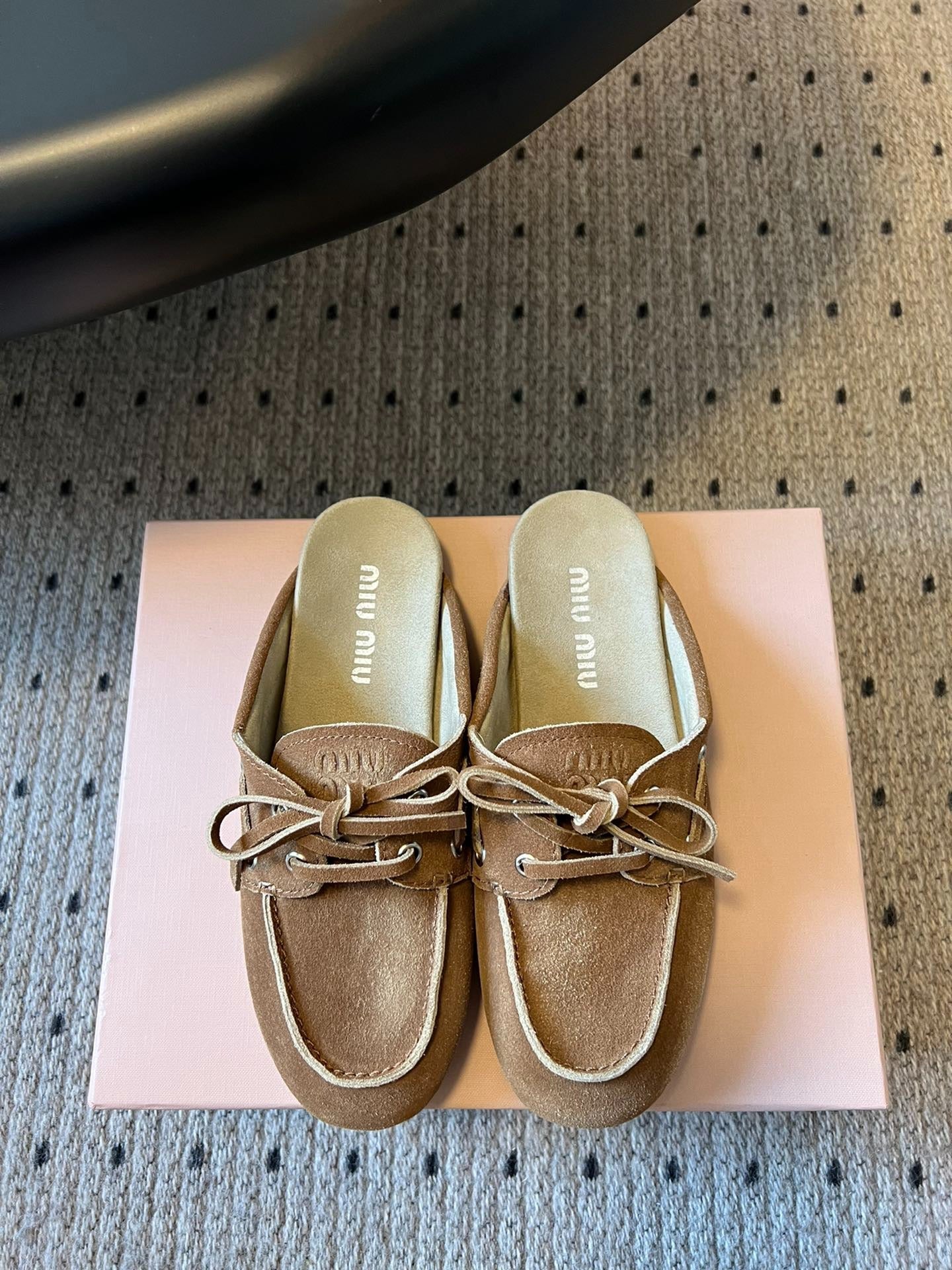 M 25ss soft sole British style thick sole loafers